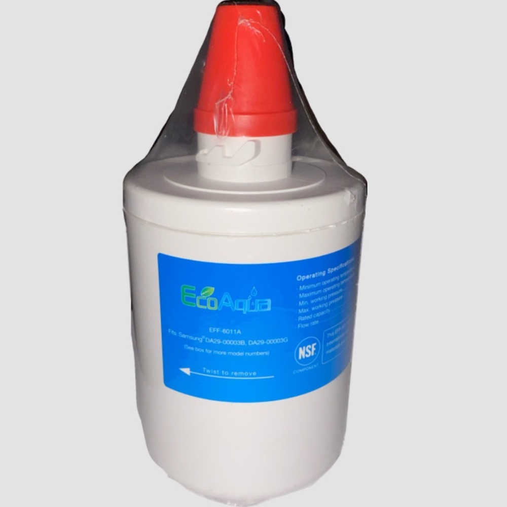 Eco Aqua EFF-6011A Refrigerator Water Filter for Samsung DA29 Models (New)
